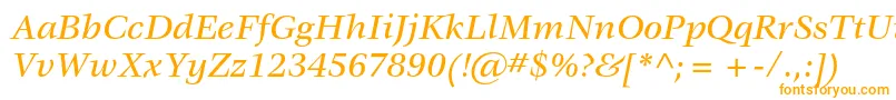 fuente VeljovicstdMediumitalic – Fuentes Naranjas