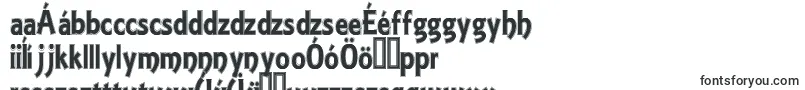 Estellecontour-fontti – unkarilaiset fontit
