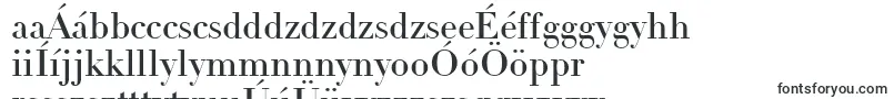 Шрифт LinotypeDidotHeadlineOldstyleFigures – венгерские шрифты