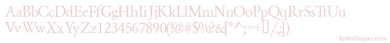 Garamondsemiexpandedssk Font – Pink Fonts