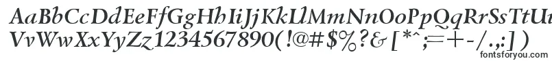 UkrainianlazurskiBolditalic-Schriftart – Kursive Schriften (Kursiv)