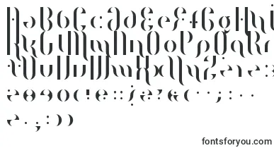 MagentaFlow font – designer Fonts