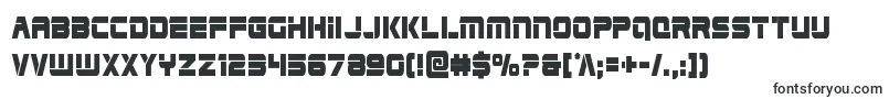 Шрифт Edgeracercond – шрифты для VK