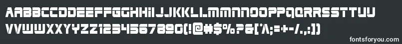 Edgeracercond Font – White Fonts