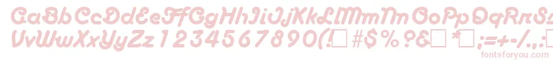BoascriptRegular Font – Pink Fonts