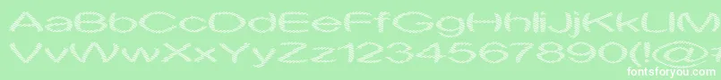 En savoir plus sur la police ObtuseOne Police ObtuseOne – polices blanches sur fond vert