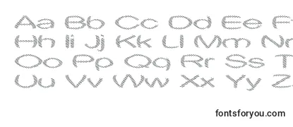 Schriftart ObtuseOne