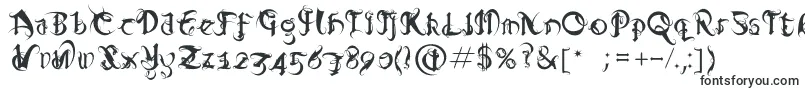 Diablo-Schriftart – Gotische Schriften