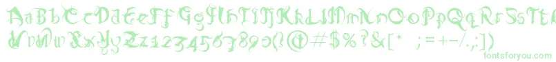 Diablo Font – Green Fonts