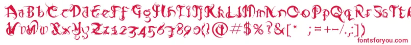 Diablo Font – Red Fonts