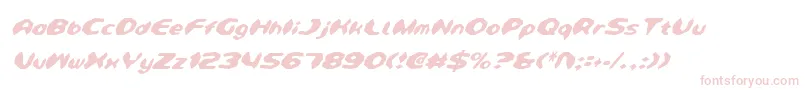 Police DetonatorCondensedItalic – polices roses