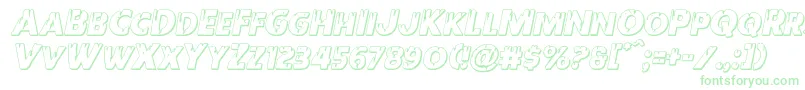 Redundeadshadowital Font – Green Fonts