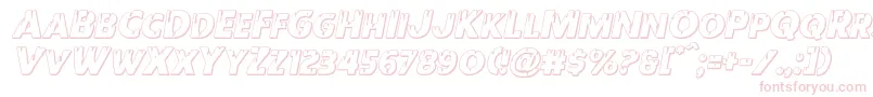 Redundeadshadowital Font – Pink Fonts