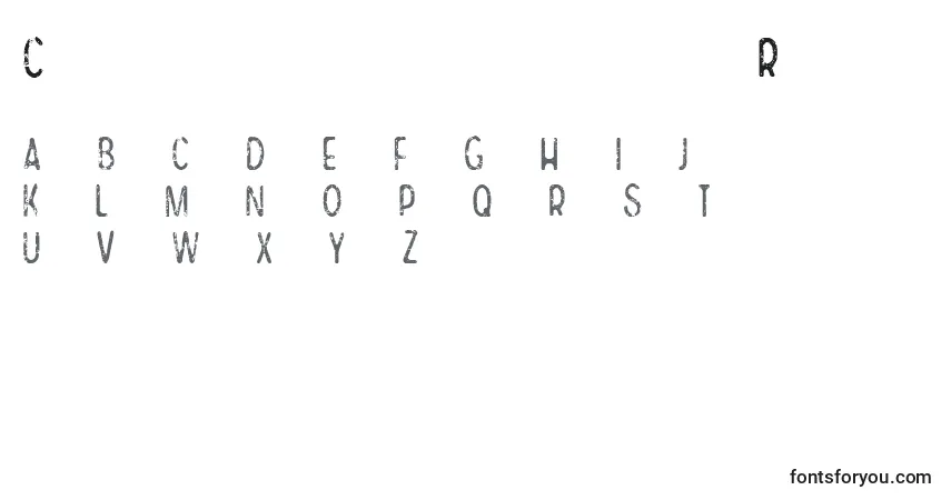 Schriftart CfsameoldstoryRegular – Alphabet, Zahlen, spezielle Symbole