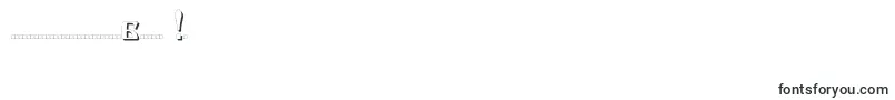 Izhitsashadowctt Font – Burmese Fonts