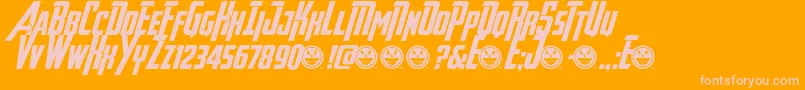 Más sobre la fuente AvengeanceHeroicAvengerBi fuente AvengeanceHeroicAvengerBi – Fuentes Rosadas Sobre Fondo Naranja