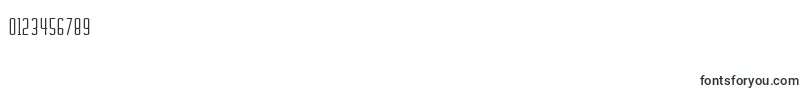 ChaslineBoldBold Font – Fonts for Numbers and Digits