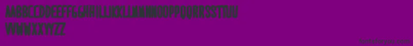 MaridavidExtrabold Font – Black Fonts on Purple Background