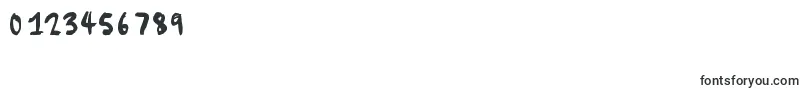 フォントEliseno7 – 数字と数値のためのフォント