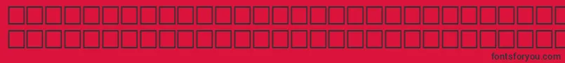 Alawi351 Font – Black Fonts on Red Background