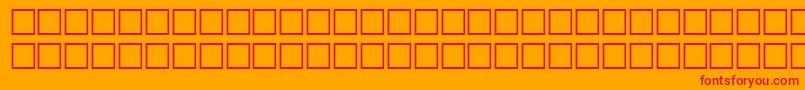 Alawi351 Font – Red Fonts on Orange Background
