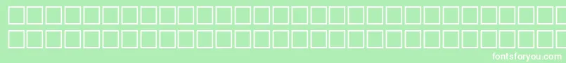 Alawi351 Font – White Fonts on Green Background