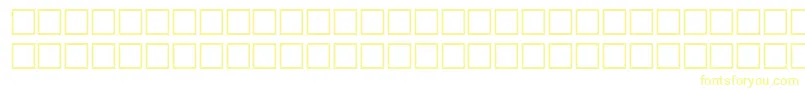 Alawi351 Font – Yellow Fonts on White Background