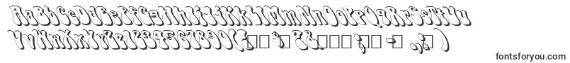 Czcionka FzJazzy143DLefty – kroje pisma w dużych rozmiarach