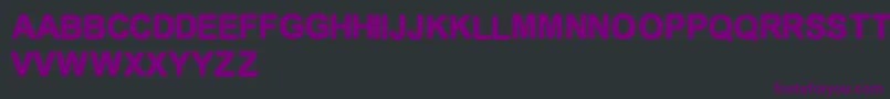 CfelectronicboardRegular Font – Purple Fonts on Black Background