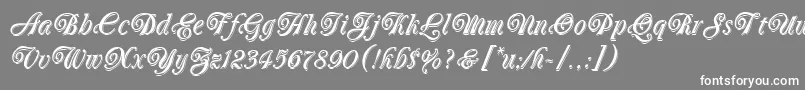 fuente OberonLetPlain.1.0 – Fuentes Blancas Sobre Fondo Gris