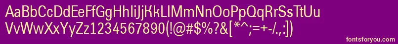 Подробнее о шрифте AGroticnr Шрифт AGroticnr – жёлтые шрифты на фиолетовом фоне