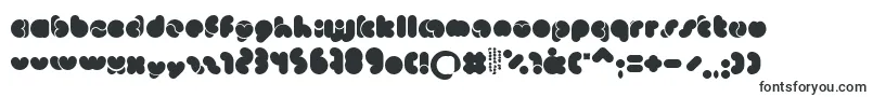 Шрифт Monkeylove – странные шрифты
