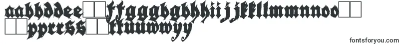 Fonte SeasonOfTheWitchBlack – fontes yoruba