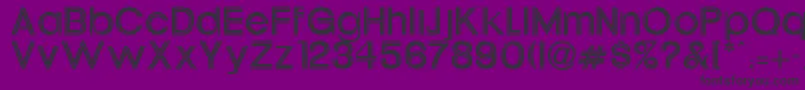 Xippy Font – Black Fonts on Purple Background