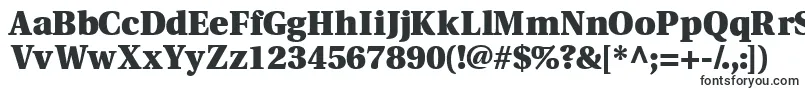 Veracityblackssk-fontti – Arkkitehtuuriset fontit