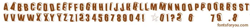 Threedimensionalround Font – Brown Fonts