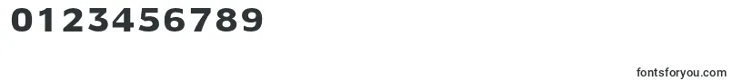 Police DoricltstdBold – polices pour les chiffres et les nombres