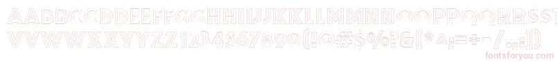 ZamenhofInverse Font – Pink Fonts