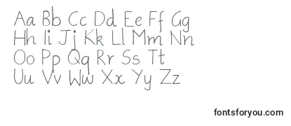 Обзор шрифта AmmysHandwriting