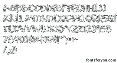 Y2kPopmuzikOutlineAoe font – Fonts Starting With Y