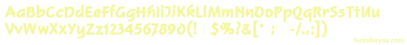 SquireExtraBoldPlain Font – Yellow Fonts