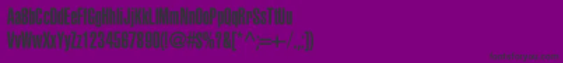 Lisätietoja HelveticaLtUltraCompressed-fontista HelveticaLtUltraCompressed-fontti – mustat fontit violetilla taustalla