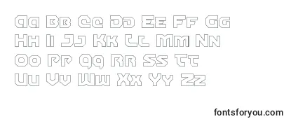 Обзор шрифта Gunnerstormout