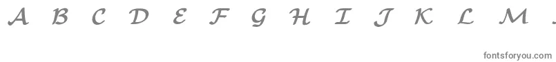 フォントEuclidMathOneBold – 白い背景に灰色の文字