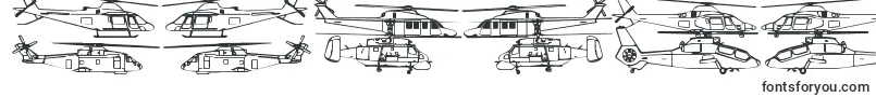 Hellocopters2b-Schriftart – Beliebte Schriften