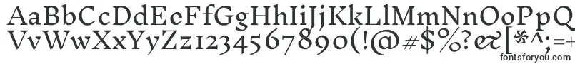 InknutantiquaLight-fontti – Tekstitysfontit