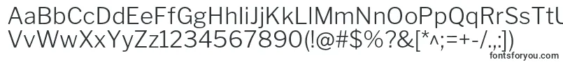 LibrefranklinLight Font – System Fonts