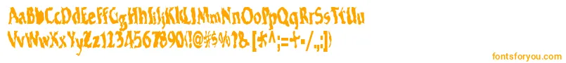Lisätietoja ElectricRegular-fontista ElectricRegular-fontti – oranssit fontit