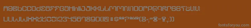 More about UltraSupervixen Font UltraSupervixen Font – Gray Fonts on Brown Background