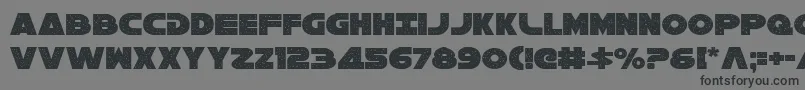Galaxy1c Font – Black Fonts on Gray Background